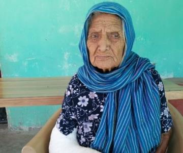 No tengo nada que festejar; doña Lucía recibe con tristeza sus 104 años de edad