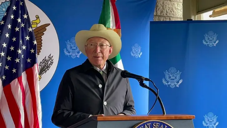 Ken Salazar, embajador de Estados Unidos en México. (Foto: Especial/EXPRESO)