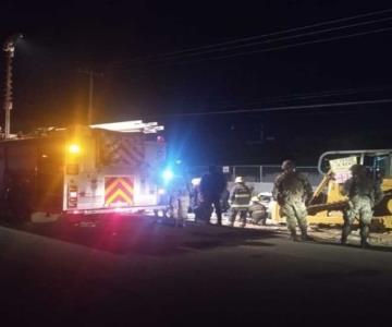 Cinco militares fallecen frente a cementerio en Sinaloa