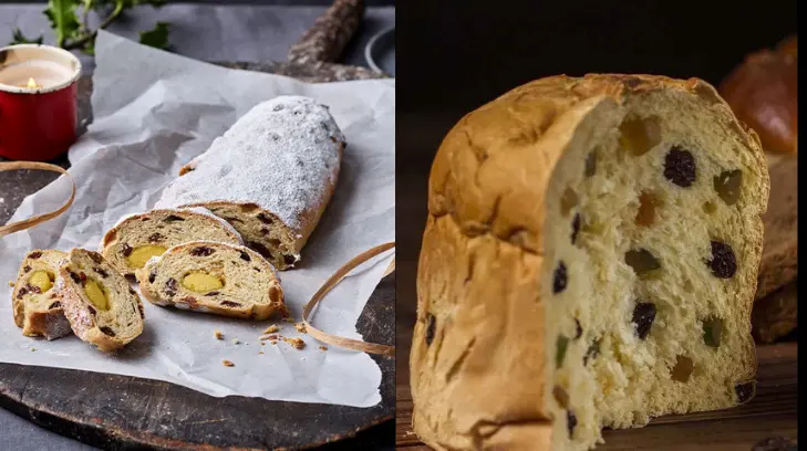 Stollen, Panettone y Fruitcake... ¿son lo mismo?