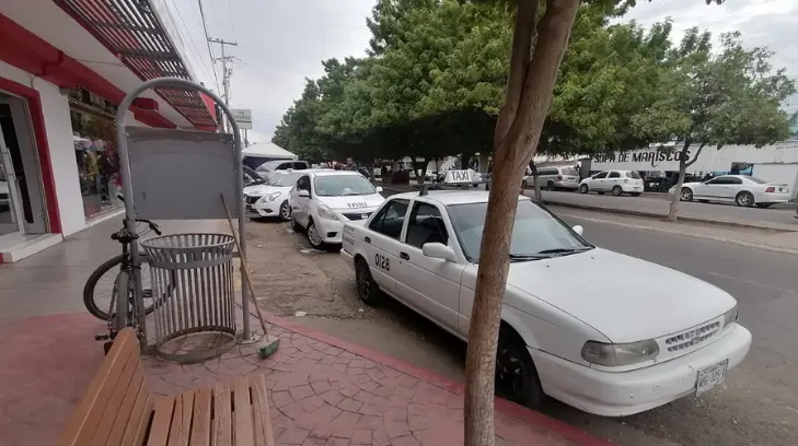 Por este motivo, las unidades de taxis se han reducido a la mitad en Navojoa