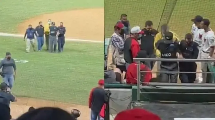 Lo que sabemos del incidente con Lobito Saiz, ampáyer detenido a mitad de un juego de la LMP