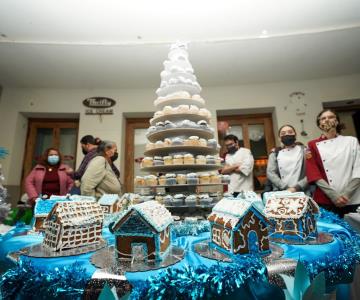 Ni la lluvia ni el frío pudieron con el espíritu navideño del festival Navidad, tiempo de paz