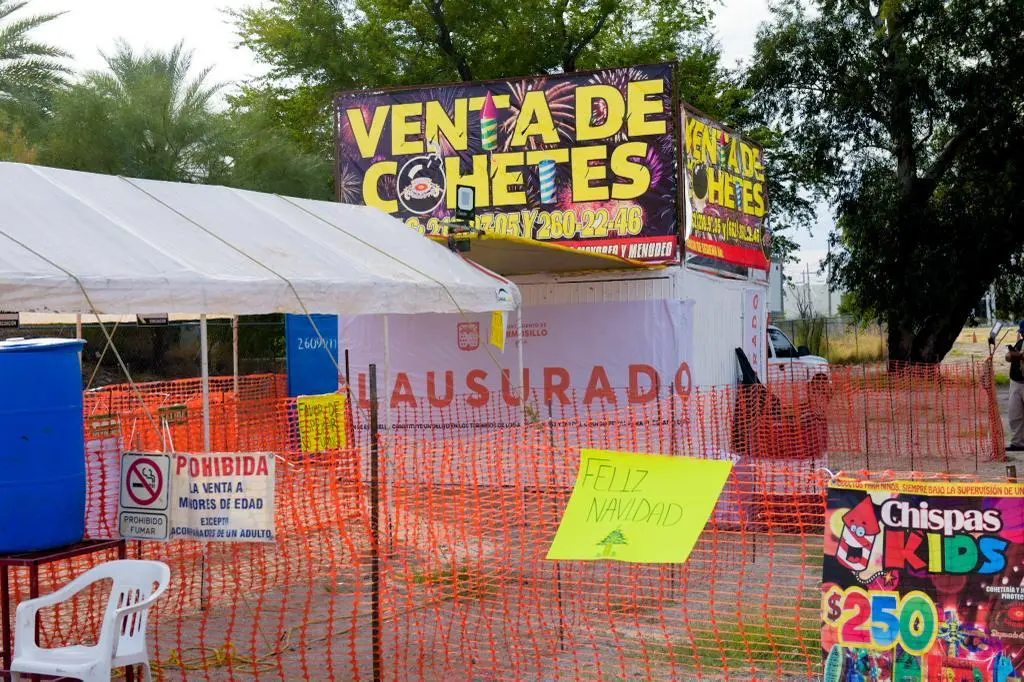Clausuran ocho establecimiento de venta de cuetes en Hermosillo