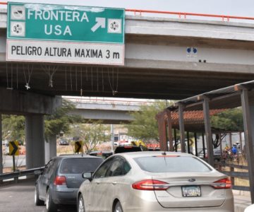 Analizan ampliar un carril en la garita Mariposa