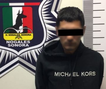 Tras persecución, policías de Nogales detienen a hombre armado