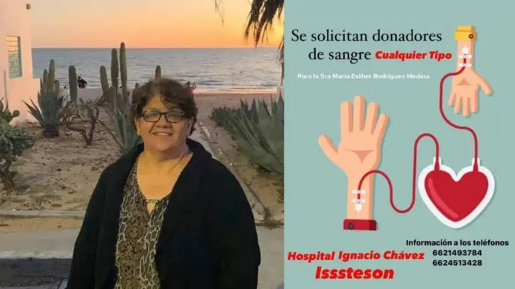 Las secuelas del Covid la debilitan; piden donadores para la señora Esther en Hermosillo