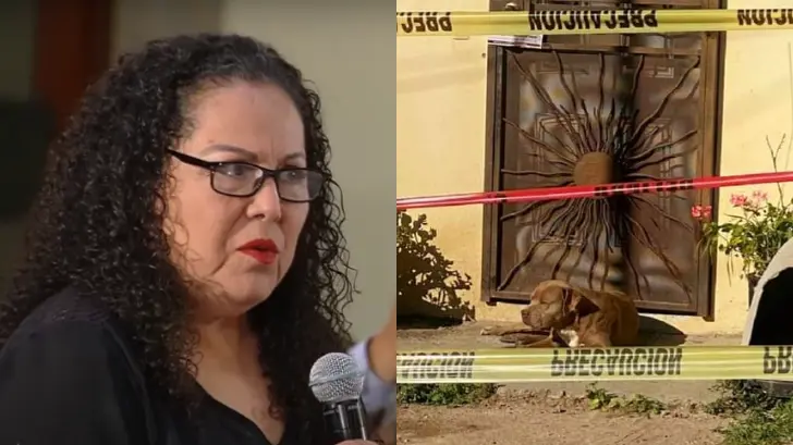 Tras el asesinato de Lourdes Maldonado, captan a su perro esperándola en su puerta