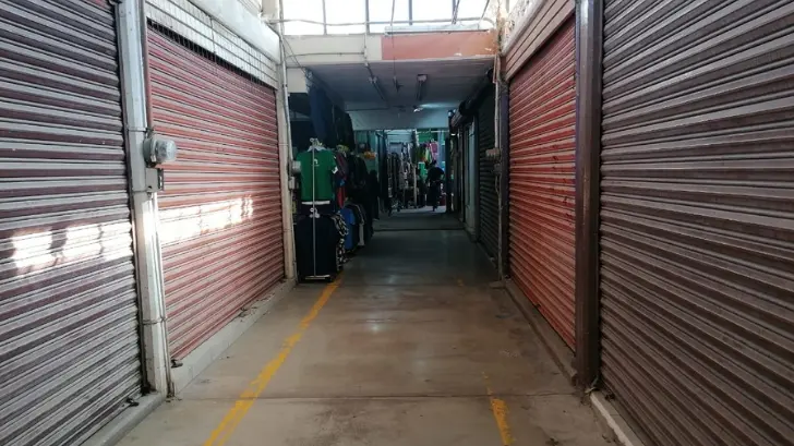 Locatarios del Mercado de Navojoa cerraron y huyeron del Covid