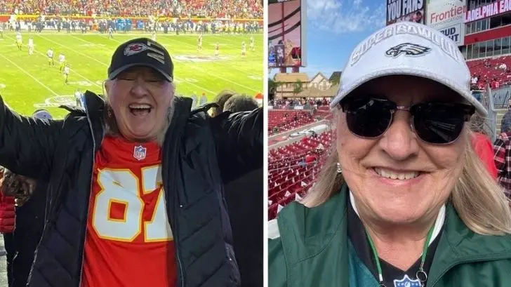 Pasa mamá Kelce travesía en Playoffs de la NFL