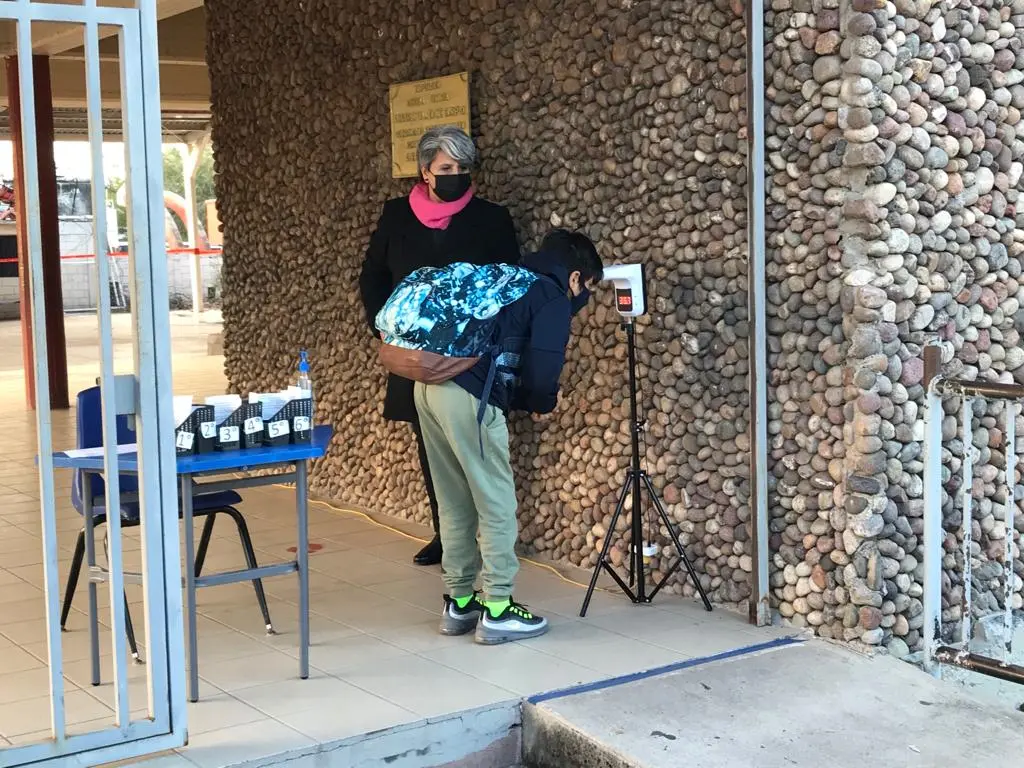 Escuelas de Hermosillo reciben a sus niños con los brazos abiertos y todos los protocolos sanitarios
