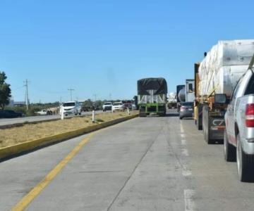 Desmienten agresión a trailero en retén yaqui