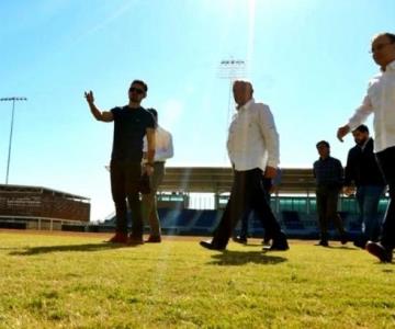 Mi sueño era ser beisbolista: AMLO en su visita a la futura Academia de Béisbol en Hermosillo