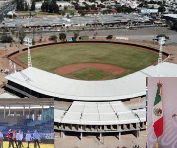 AMLO recorre el Héctor Espino, próxima Academia de Beisbol