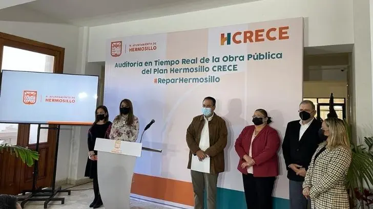 Programa Hermosillo Crece; obras serán verificadas en tiempo real