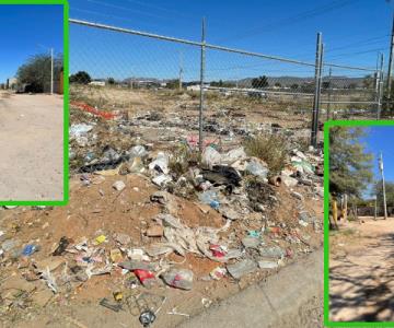 Hermosillo: Vecinos de la colonia Jorge Valdez Muñoz necesitan limpieza y pavimento