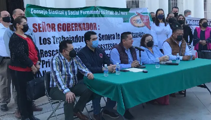 Csspes solicita reunión con Alfonso Durazo para solucionar sus peticiones
