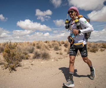 Daniel Almanza, el superhumano que recorre México, pasará por Sonora