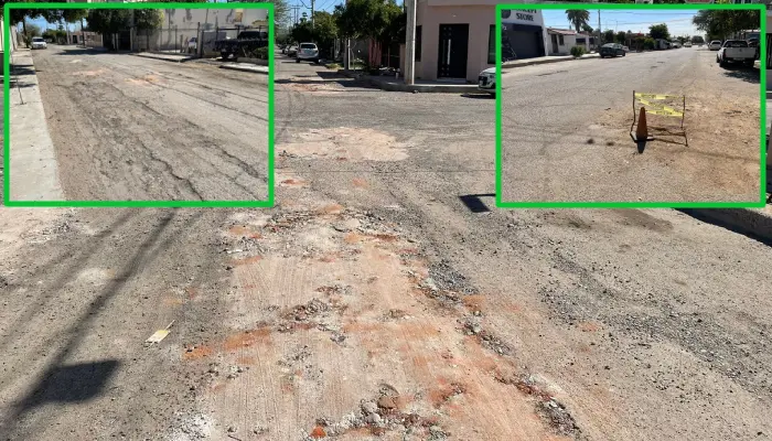 Vecinos de El Choyal han pedido a las autoridades que se mejoren las condiciones de sus vialidades. (Foto: Especial/EXPRESO)