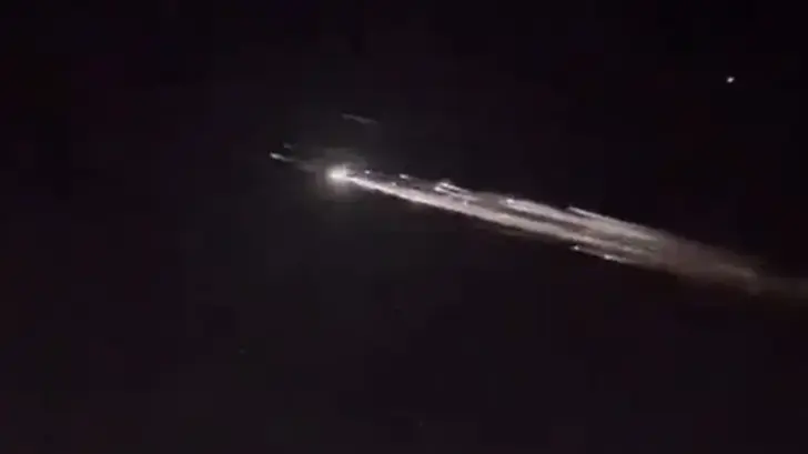 VIDEO | ¿Meteorito? Este fue el objeto que se vio pasar en el cielo al norte de México