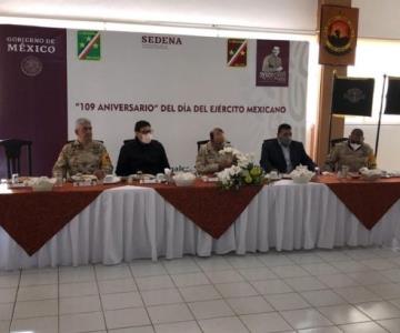 Celebran el Día Nacional del Ejército Mexicano en Nogales