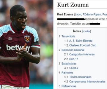 Kurt Zouma: tras golpear a sus gatos, Wikipedia contrataca con insultos racistas