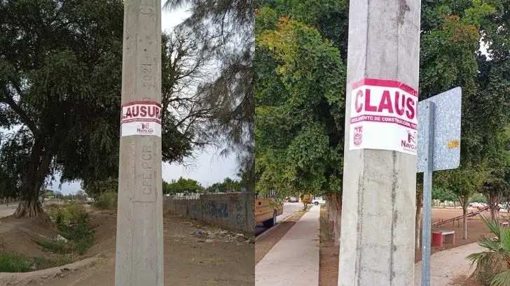 Vecinos de los Arcos se quejan por instalación de postes