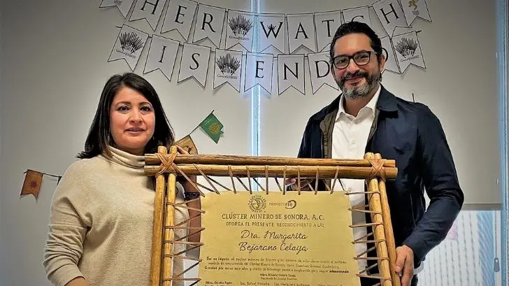 Concluye gestión de Margarita Bejarano en Clúster Minero de Sonora
