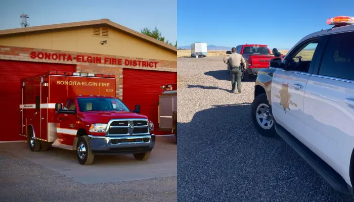 Tres personas heridas tras serie de disparos sin motivo en estación de Sonoita-Elgin