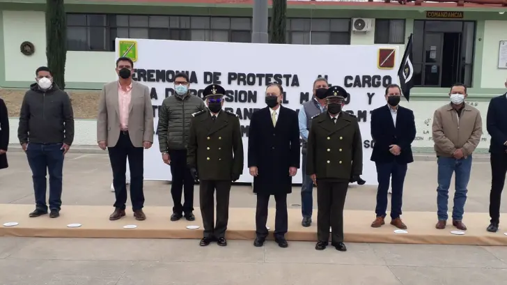 Toma protesta el nuevo Comandante de la 45 Zona Militar