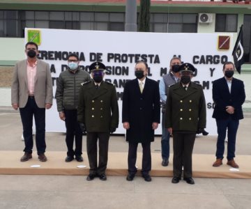 Toma protesta el nuevo Comandante de la 45 Zona Militar