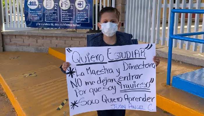 Madre denuncia negativa de acceso a primaria a su hijo por mala conducta