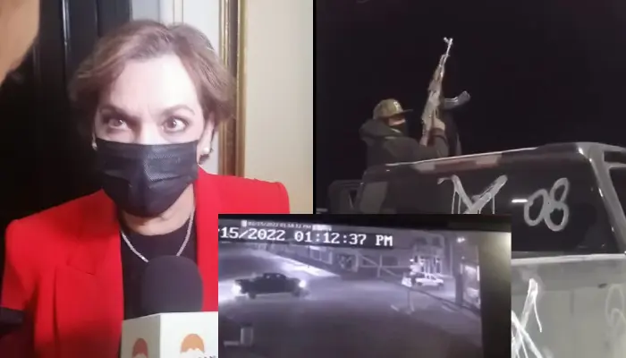 María Dolores del Río informó sobre el reforzamiento de la seguridad en Caborca. (Foto: Especial/EXPRESO)