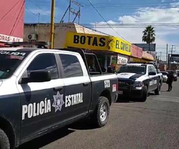 Lo interceptan  al salir de banco con arma de fuego y lo despojan de 45 mil pesos