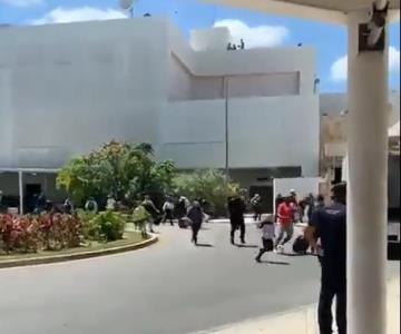 Descartan balacera en el Aeropuerto Internacional de Cancún