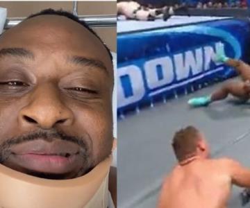 ¡Impactante! Luchador de la WWE se rompe el cuello