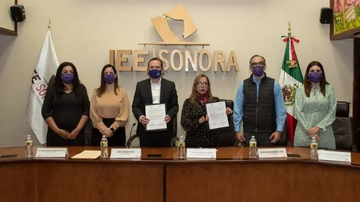 Instituto Sonorense de las Mujeres firma convenio de colaboración con IEE