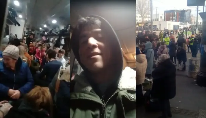 Luis Javier está a horas de salir de Ucrania rumbo a Rumania