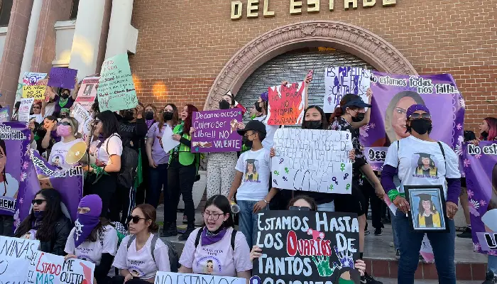 Así se vivió la marcha del 8M en Hermosillo
