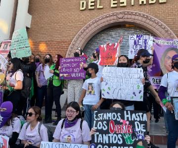 Así se vivió la marcha del 8M en Hermosillo