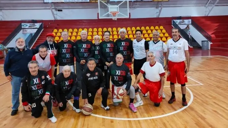 Con 70 años representan el deporte Sonorense; Panamericano de Maxibásquet