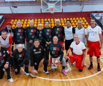 Con 70 años representan el deporte Sonorense; Panamericano de Maxibásquet