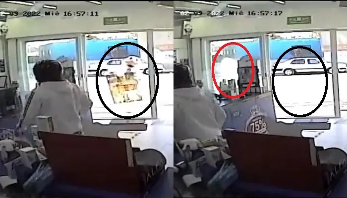 VIRAL: Dr. Simi huye mientras asaltan su farmacia