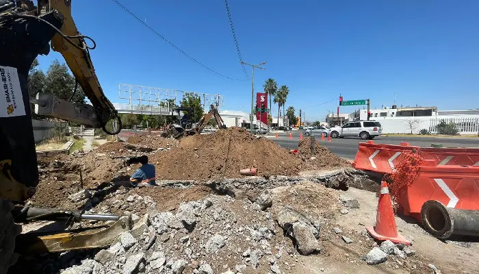 Reparaciones que realiza Agua de Hermosillo este jueves 20 de febrero