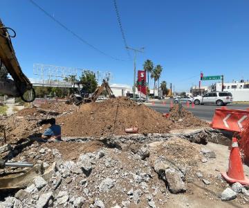 Estas colonias están siendo afectadas por obras de Agua de Hermosillo