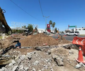 Reparaciones que realiza Agua de Hermosillo este jueves 20 de febrero