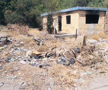 Delincuencia en predio abandonado preocupa a vecinos de la colonia San Luis