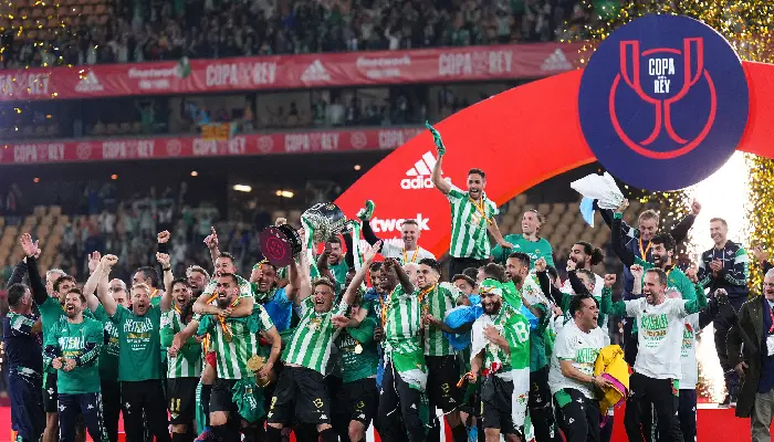 Andrés Guardado y el Betis son campeones de la Copa del Rey