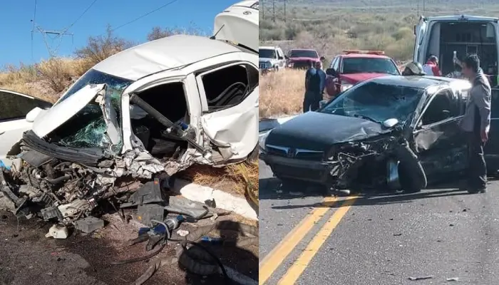 Accidente en carretera a Ures deja dos muertos y tres heridos