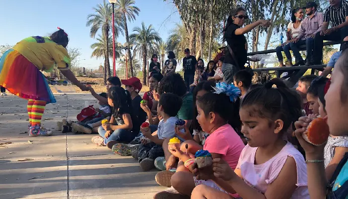Festejan el Día del Niño en La Sauceda